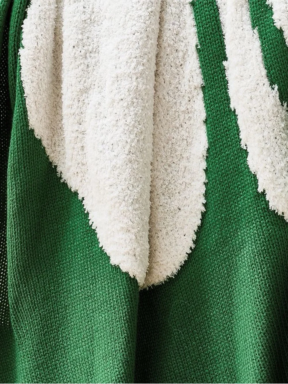 Pottery Barn Luck Of The Irish Jacquard Knit Throw